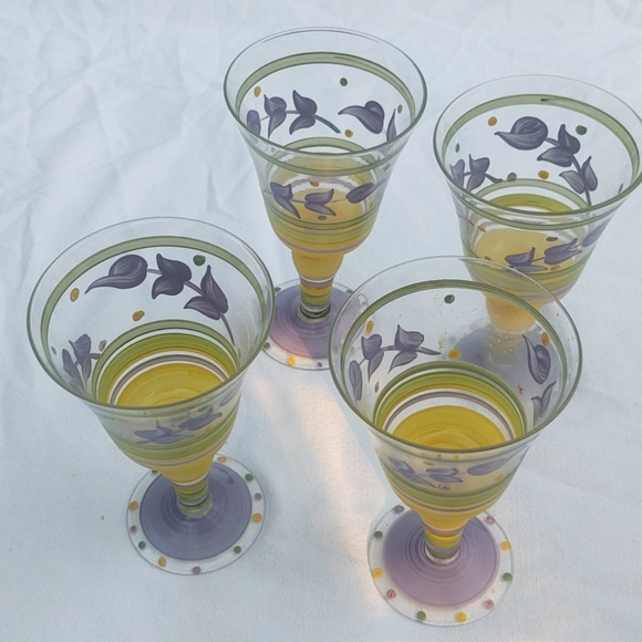Other - Hand Painted Glasses ⭐⭐⭐⭐⭐